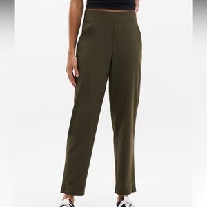 Athleta Brooklyn ankle pant forest green